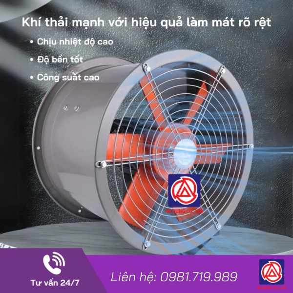 QUẠT HƯỚNG TRỤC AH201 - Hình ảnh 3