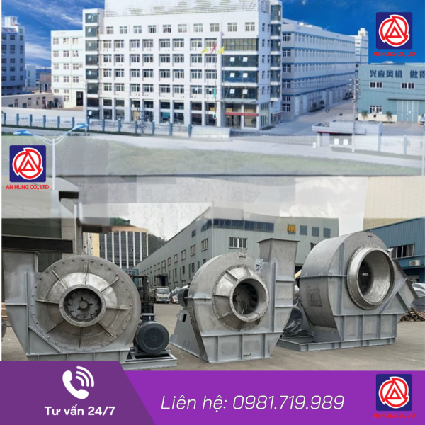 QUẠT LY TÂM CAO ÁP GIÁN TIẾP AH151-C - Hình ảnh 4