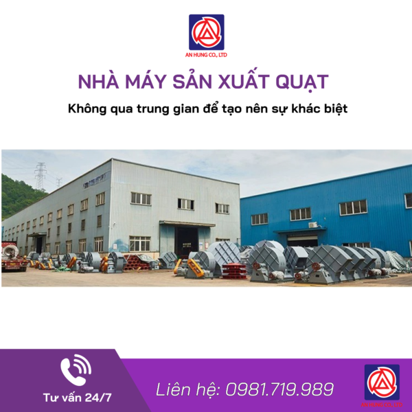 QUẠT LY TÂM CAO ÁP GIÁN TIẾP AH151-C - Hình ảnh 8