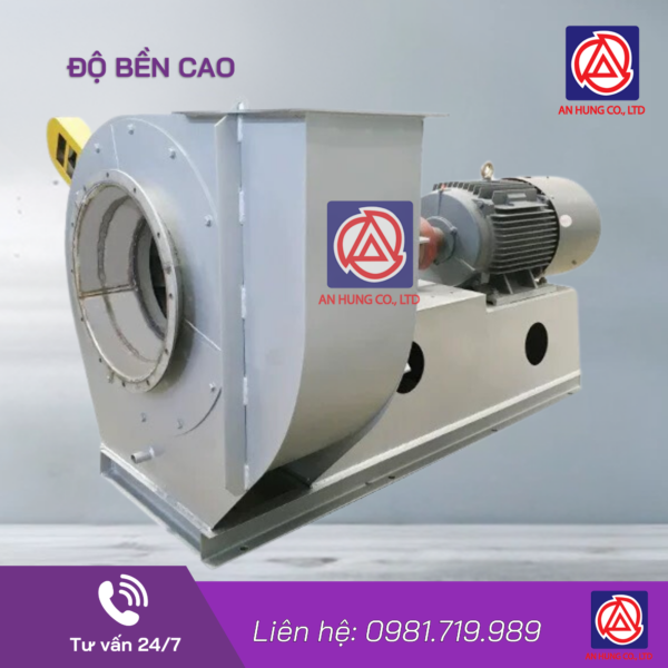QUẠT LY TÂM HÚT LÒ HƠI KHỚP NỐI AH173 - Hình ảnh 3