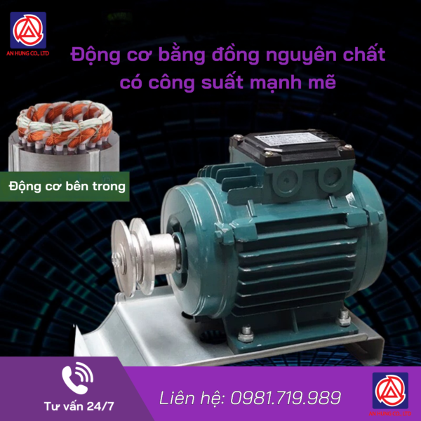 QUẠT THÔNG GIÓ KHUNG THÉP AH402 - Hình ảnh 4
