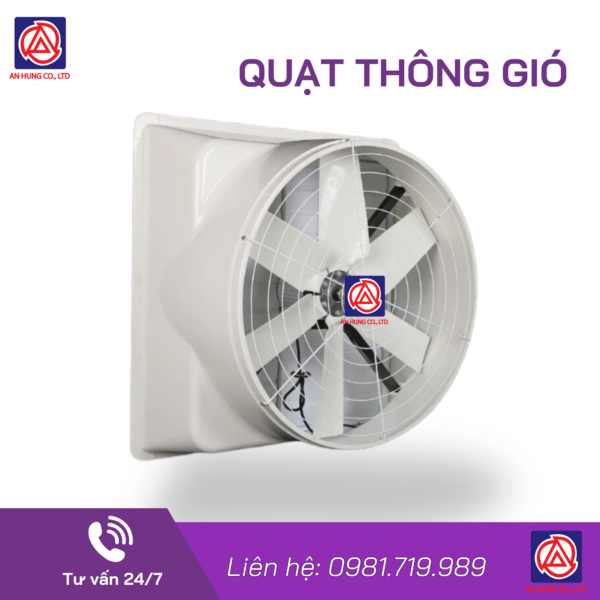 QUẠT THÔNG GIÓ NHỰA AH401 - Hình ảnh 4